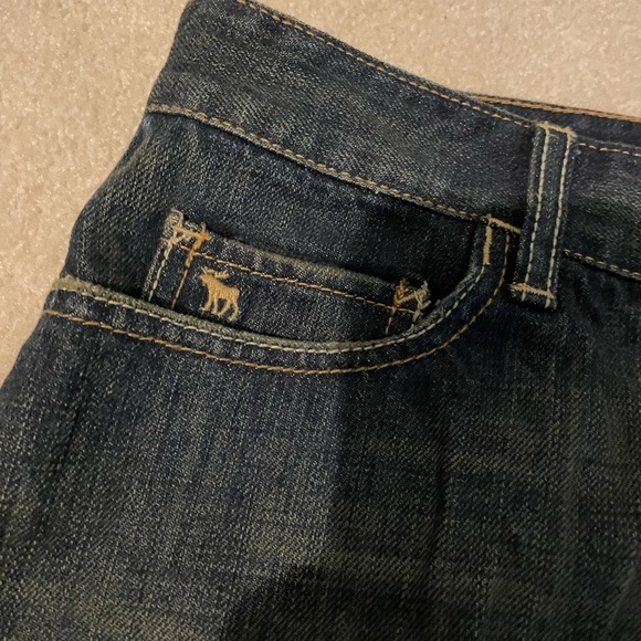 Abercrombie & Fitch Jean mini skirt-10 like new - Picture 2 of 6